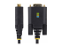 StarTech.com 6.6ft/2m USB to Null Modem Serial Adapter Cable, FTDI, RS232 - Close up