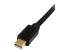 StarTech.com 6ft (2m) Mini DisplayPort to DisplayPort 1.2 Cable, 4K x 2K UHD Mini DisplayPort to DisplayPort Adapter Cable, Mini DP to DP Cable for Monitor, mDP to DP Converter Cord - Close up