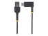 StarTech.com 1ft (30cm) USB A to C Charging Cable Right Angle, Heavy Duty Fast Charge USB-C Cable, USB 2.0 A to Type-C, Durable and Rugged Aramid Fiber, 3A, S20/iPad/Pixel - Front