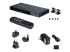 StarTech.com 4-Port 8K HDMI Switch, HDMI 2.1 Switcher 4K 120Hz HDR10+, 8K 60Hz UHD, HDMI Switch 4 In 1 Out, Auto/Manual Source Switching, Remote Control and Power Adapter Included - Right-angle
