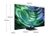 Samsung QE83S90DAE S90D Series - Left-angle