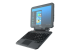 Zebra - Keyboard - with touchpad, extendable integrated handle - Right-angle