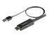 StarTech.com 2m (6ft) HDMI to DisplayPort Cable 4K 30Hz, Active HDMI 1.4 to DP 1.2 Adapter Converter Cable with Audio, USB Powered, Mac & Windows, HDMI Laptop to DP Monitor, Male/Male - Right-angle