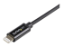 StarTech.com 1m (3ft) Black Apple 8-pin Lightning Connector to USB Cable for iPhone / iPod / iPad - Close up