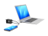 PORT Connect - Power adapter - Left-angle