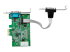 StarTech.com 2-port PCI Express RS232 Serial Adapter Card, PCIe RS232 Serial Host Controller Card, PCIe to Serial DB9 COM Ports, 16950 UART, Low Profile Expansion Card, Windows/macOS/Linux - Top