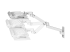 Ergotron LX Pro - Keyboard/mouse arm mount tray - Right-angle