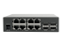 Eaton Tripp Lite Series 8-Port Console Server with Dual GB NIC, 4G, Flash & 4 USB Ports - Back