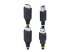 StarTech.com 10ft (3m) HDMI and USB 5Gbps KVM Cable - Front