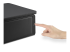 Kensington UVStand Monitor Stand with UV Sanitization Compartment - Close up