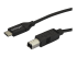 StarTech.com 2m 6ft USB C to USB B Cable - Close up