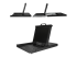 StarTech.com 8 Port Rackmount KVM Console with 6ft Cables, Integrated KVM Switch with 17" LCD Monitor, Fully Featured 1U LCD KVM Drawer- OSD KVM, Durable 50,000 MTBF, USB + VGA Support - Multi-angle