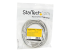 StarTech.com 10m CAT6A Ethernet Cable, 10 Gigabit Shielded Snagless RJ45 100W PoE Patch Cord, CAT 6A 10GbE STP Network Cable w/Strain Relief, Grey, Fluke Tested/UL Certified Wiring/TIA - Front