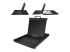 StarTech.com 16 Port Rackmount KVM Console with 6ft Cables, Integrated KVM Switch with 19" LCD Monitor, Fully Featured 1U LCD KVM Drawer- OSD KVM, Durable 50,000 MTBF, USB + VGA Support - Multi-angle