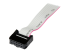 StarTech.com 16in (40cm) 9 Pin Serial Male to 10 Pin Motherboard Header Slot Plate - Right-angle