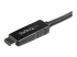 StarTech.com 2m (6ft) HDMI to DisplayPort Cable 4K 30Hz, Active HDMI 1.4 to DP 1.2 Adapter Converter Cable with Audio, USB Powered, Mac & Windows, HDMI Laptop to DP Monitor, Male/Male - Close up