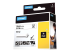 DYMO IND - Vinyl - black on white - Right-angle