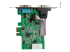 StarTech.com 2-port PCI Express RS232 Serial Adapter Card, PCIe RS232 Serial Host Controller Card, PCIe to Dual Serial DB9 COM Port Card, 16950 UART, Expansion Card, Windows, macOS, Linux - Top