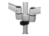 StarTech.com Desk Mount Dual Monitor Arm - Close up