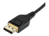 StarTech.com 6ft (2m) VESA Certified Mini DisplayPort to DisplayPort 1.4 Cable, 8K 60Hz HBR3 HDR, Super UHD mDP to DP 1.4 Cord, Slim (34 AWG) Ultra HD 4K 120Hz, Monitor/Video Cable - Close up