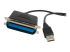 StarTech.com 6 ft. (1.8 m) USB to Parallel Port Adapter - Front