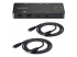 StarTech.com 2-Port USB-C KVM Switch, Single-4K 60Hz HDMI Monitor, Dual-100W Power Delivery Pass-through Ports, Bus Powered, USB Type-C/USB4/Thunderbolt 3/4 Compatible - Front