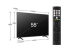 Hisense 55E7NQTUK E7N Series - Left-angle