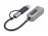 StarTech.com 2.5GbE USB-C to Ethernet Adapter with USB-A Converter - Back