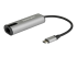 StarTech.com 2.5GbE USB C to Ethernet Adapter NBASE-T NIC, USB 3.0 Type C 2.5/1 Gigabit/100 Mbps Multi Speed Network/USB 3.1 Laptop to RJ45/LAN Thunderbolt 3 Compatible/MacBook Pro Surface - Left-angle