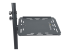 StarTech.com Mobile Projector and Laptop Stand/Cart, Heavy Duty Portable Projector Stand (2 Vented Shelves, hold 22lb/10kg each), Height Adjustable Rolling AV Presentation Cart with Wheels - Close up