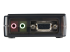 StarTech.com 4 Port Black USB KVM Switch Kit with Cables and Audio - 