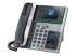 Poly Edge E450 - VoIP phone with caller ID/call waiting - Right-angle