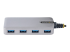 StarTech.com 4-Port USB-C Hub, USB 3.0 5Gbps, Bus Powered, USB Type-C to 4x USB-A Hub with Optional Auxiliary Power Input, Portable Desktop/Laptop USB Hub with 1ft (30cm) Attached Cable - Close up