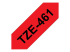 Brother TZe-461 - Black on red - Left-angle