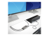 StarTech.com 2-Port DisplayPort MST Hub, Dual 4K 60Hz, DP to 2x DisplayPort Monitor Adapter, DP 1.4 Multi-Monitor Video Adapter w/ 1ft Built-in Cable, USB Powered, Windows Only - Left-angle