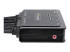 StarTech.com 2-Port Dual-Monitor DisplayPort Cable KVM Switch, 4K 60Hz, Compact KVM with 5ft/1.5m USB-A/DisplayPort/Audio Integrated Cables, Bus Powered - Left side