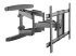 StarTech.com TV Wall Mount supports up to 70 inch VESA Displays, Low Profile Full Motion Universal TV Flat Screen Wall Mount Heavy Duty Adjustable Tilt/Swivel Articulating Arm Bracket - Left-angle
