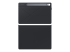 Samsung EF-BX710 - Flip cover for tablet - Back