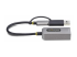 StarTech.com 2.5GbE USB-C to Ethernet Adapter with USB-A Converter - Front