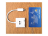 Eaton Tripp Lite Series USB C Adapter Converter 4K HDMI PD Charging USB Type C M/F White - Front