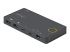 StarTech.com 2 Port Hybrid USB-A + HDMI & USB-C KVM Switch, Single 4K 60Hz HDMI 2.0 Monitor, Compact Desktop and/or Laptop HDMI KVM Switch, USB Bus Powered, Thunderbolt 3 Compatible - Right-angle