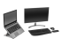 Kensington Easy Riser Go Laptop Cooling Stand - Left-angle