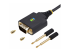 StarTech.com 6.6ft (2m) USB to Serial Adapter Cable, COM Retention, RS232 - Close up