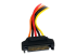 StarTech.com 8in 15 pin SATA Power Extension Cable - Close up