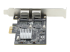 StarTech.com 2-Port 2.5Gbps NBASE-T PCIe Network Card, Intel I225-V, Dual-Port Computer Network Card, Multi-Gigabit NIC, PCI Express Server LAN Card, Desktop Ethernet Interface - Right side