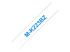 Brother MK223BZ - Blue on white - Left-angle