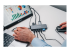 Verbatim - Hub - 2 x HDMI + 1 x VGA + 7 x USB + 1 x 1 Gigabit Ethernet - Top