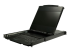 StarTech.com Dual Rail Rackmount KVM Console HD 1080p, Single Port DVI/VGA KVM with 17" LCD Monitor for Server Rack, Fully Featured 1U LCD KVM Drawer with Cables, USB Support, 44230 MTBF - Right-angle