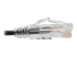 Eaton Tripp Lite Series Cat6 Gigabit Snagless Slim UTP Ethernet Cable (RJ45 M/M), PoE, Black, 5 ft. (1.52 m) - Left side