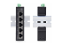 StarTech.com 5-Port Unmanaged Industrial Ethernet Switch - Multi-angle